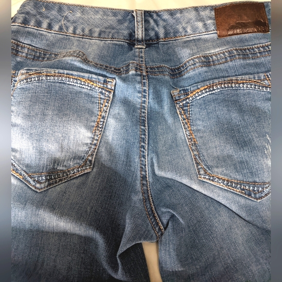 Maurices Juniors Distressed Ripped Jeans - Picture 7 of 9